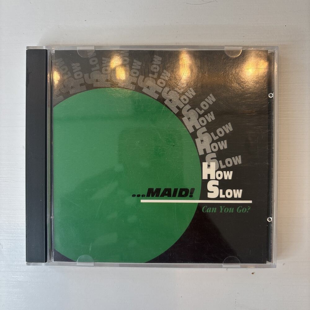 Razormaid How Slow Can You Go CD DJ Remix Compilation Rare